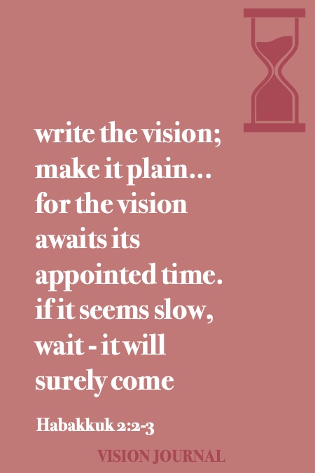 image of Vision Journal book